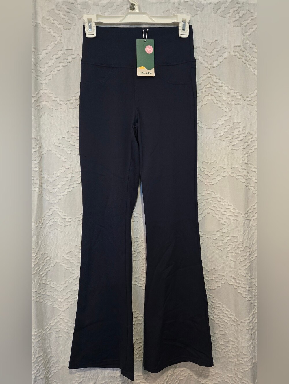 Halara Women’s Navy High-Waist Flare Jeans
